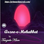 Arzoo-e-Mohabbat novel by Tanzeela Khan Complete Novel